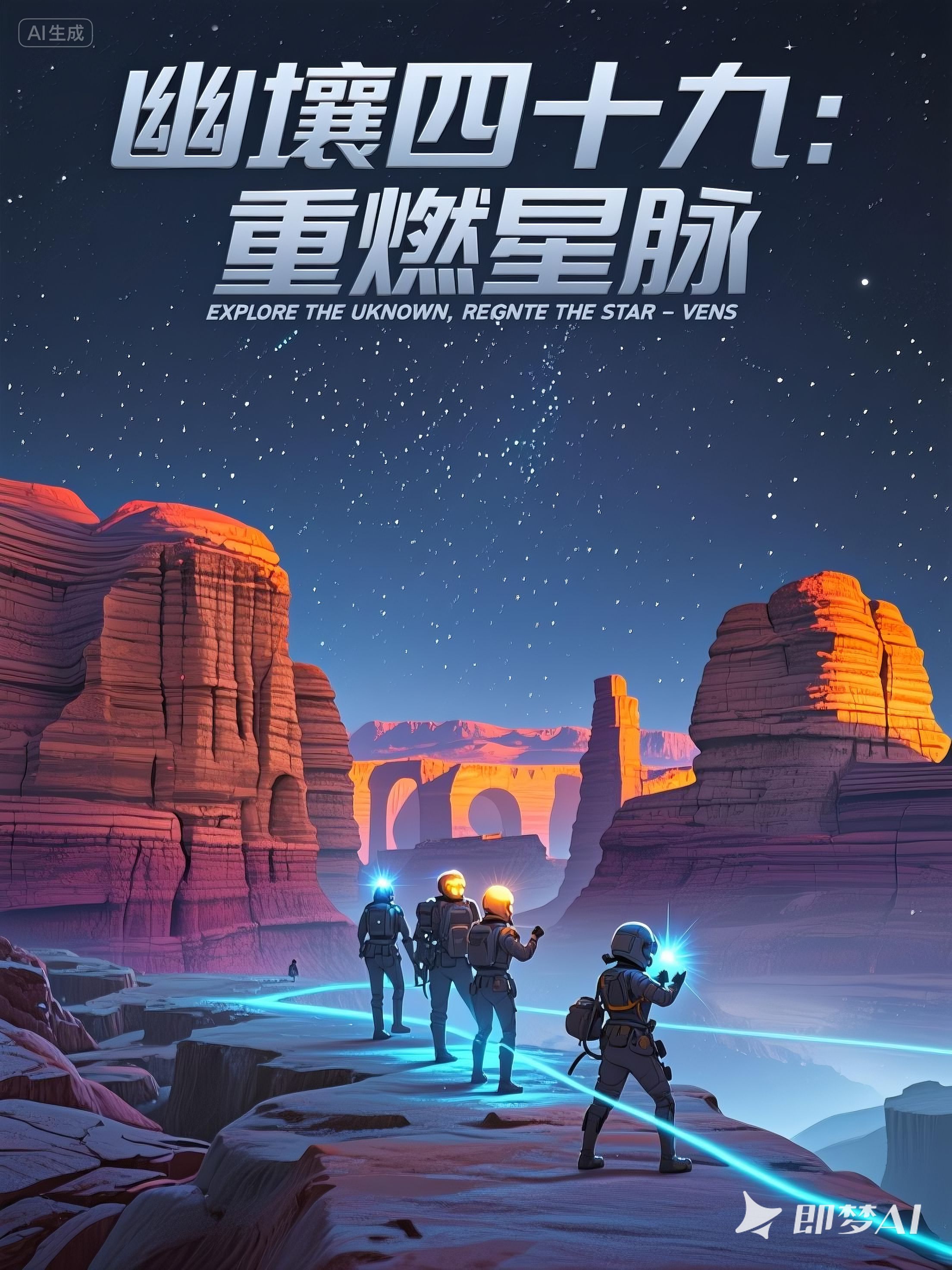 幽壤四十九：重燃星脉电影海报
